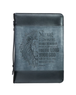 Be Strong Lion Bible Case