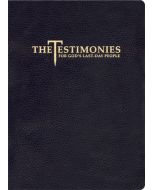 Testimonies for the Church vol 1-9 (Genuine Leather, Black)