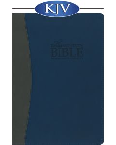 Remnant Study Bible KJV (Leather-soft Blue/Gray) KING JAMES VERSION