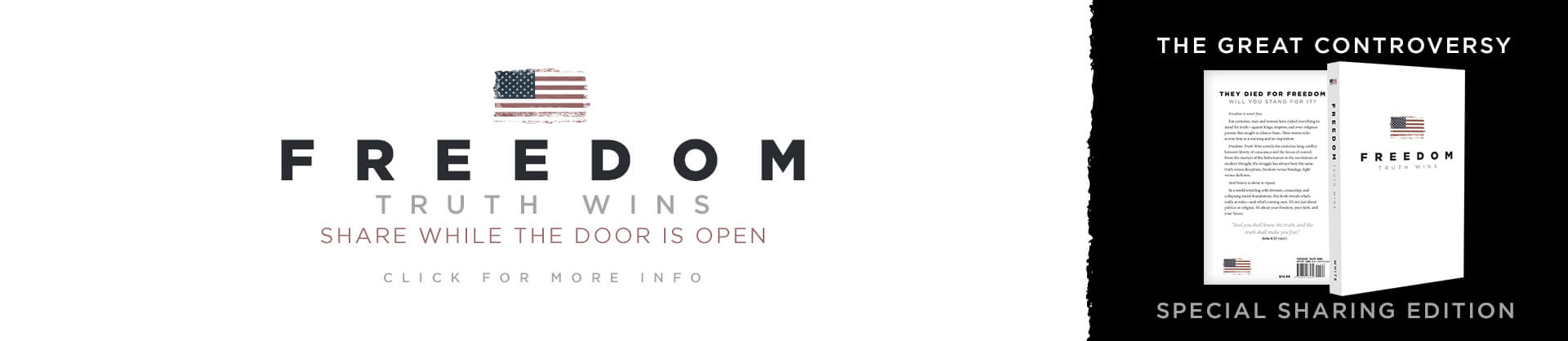 Freedom: Truth Wins - The Great Controversy